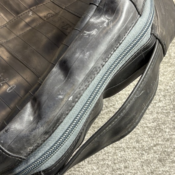Alchemy Goods Madison Black Recycled Inner Tube Backpack Laptop Sleeve - Picture 11 of 16